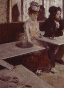 Edgar Degas absint painting